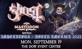 Ghost Imperatour 2022 with Mastodon & Spiritbox